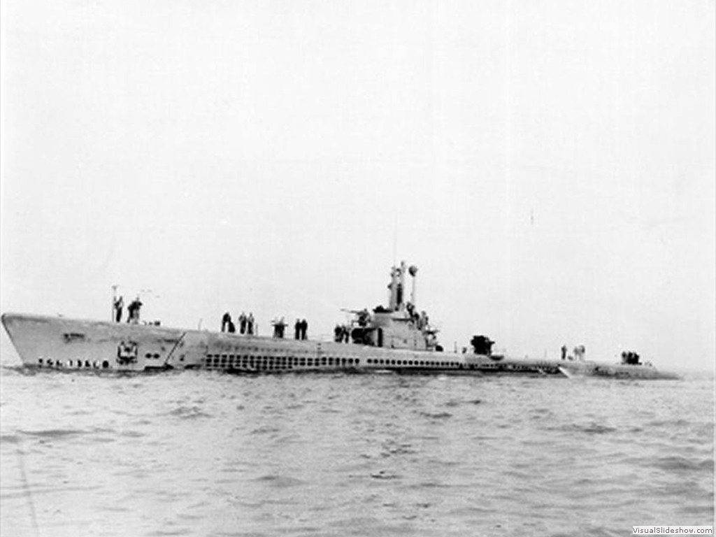 USS Pampanito (SS-383) was launched Jul 12, 1943